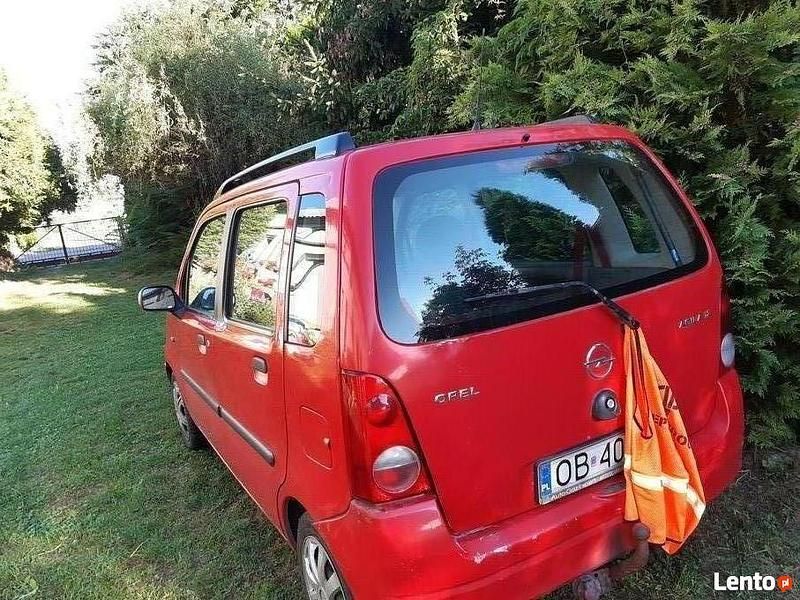 Czerwony Używany 2002 Opel Agila Hatchback | 5000 zł - Obraz 1/4