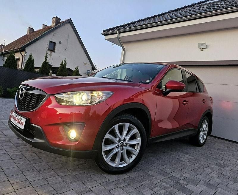 Bordowy Używany 2014 Mazda CX-5 SUV | 48 880 zł (Dość drogi) - Obraz 1/4