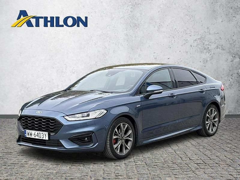 Niebieski jasny (metalik) Używany 2022 Ford Mondeo Sedan/Limuzyna | 88 500 zł (Dość drogi) - Obraz 1/4
