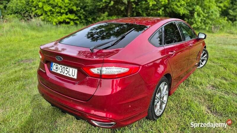 Czerwony Używany 2018 Ford Mondeo ST-Line X Sedan/Limuzyna | 48 900 zł (Dobra cena) - Obraz 1/4