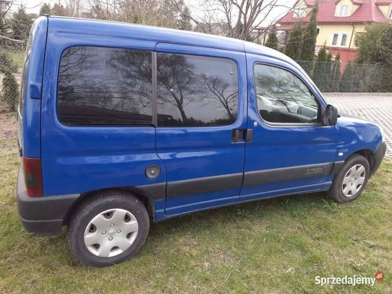 Niebieski Używany 2003 Citroën Berlingo Minivan | 11 500 zł - Obraz 1/4