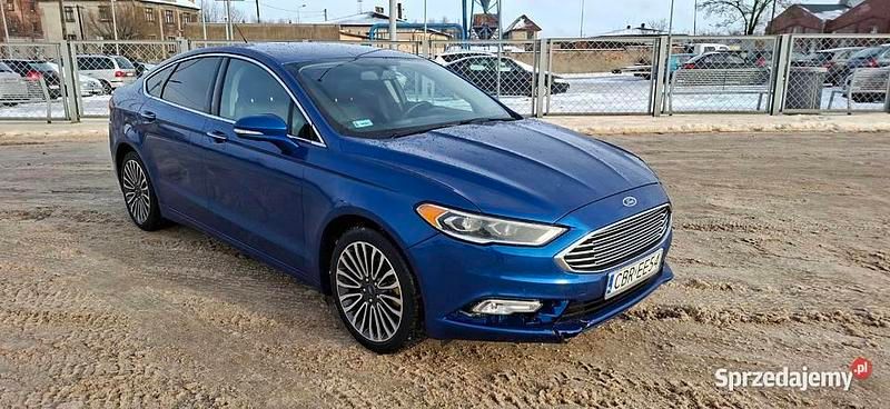 Używany Ford Fusion 2017 Niebieski Sedan/Limuzyna