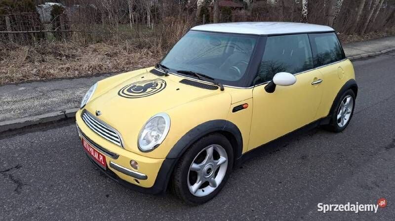Używany Mini Cooper 2002 Żółty Hatchback