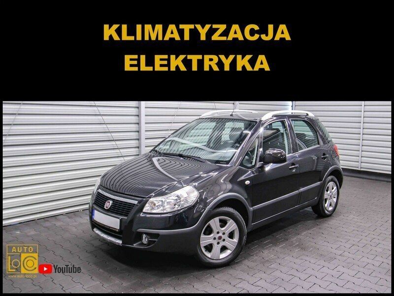 Czarny (metalik) Używany 2009 Fiat Sedici SUV | 19 888 zł (Uczciwa cena) - Obraz 1/4