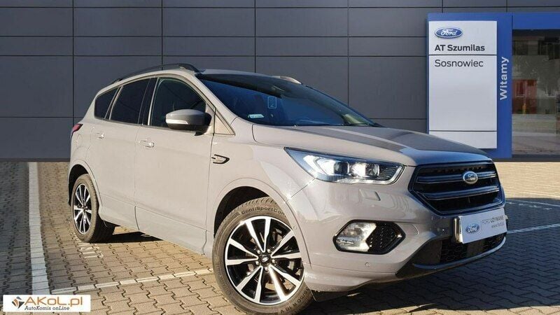Szary Używany 2019 Ford Kuga SUV | 115 000 zł - Obraz 1/4