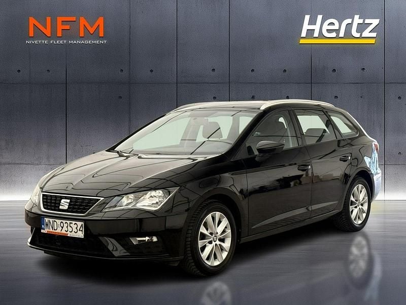 Czarny Używany 2020 Seat Leon Style Kombi | 59 500 zł (Uczciwa cena) - Obraz 1/3