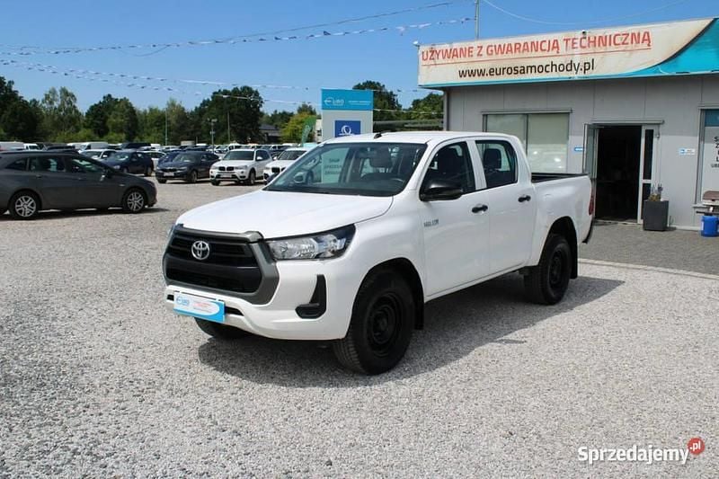 Biały Używany 2022 Toyota HiLux Pickup | 119 895 zł (Uczciwa cena) - Obraz 1/4