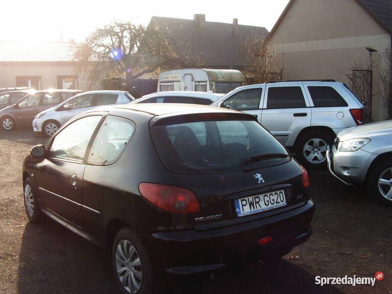 Używany Peugeot 206 2003 Czarny Hatchback