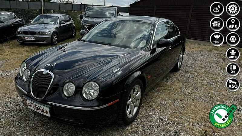Czarny Używany 2004 Jaguar S-Type S Sedan/Limuzyna | 17 997 zł - Obraz 1/4
