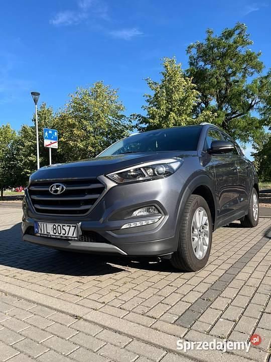 Szary Używany 2016 Hyundai Tucson SUV | 57 800 zł (Uczciwa cena) - Obraz 1/4