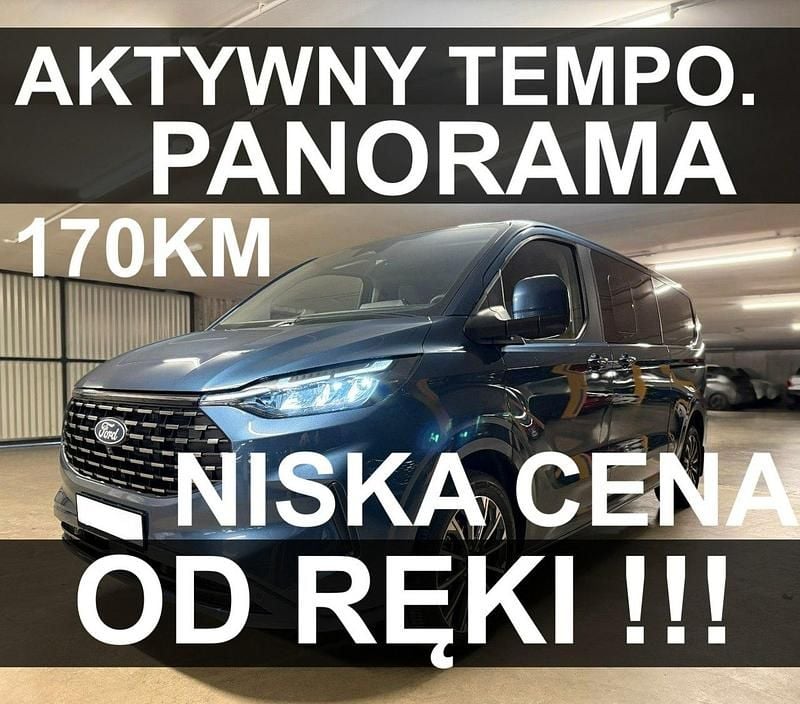 Niebieski Nowe 2025 Ford Tourneo Custom Titanium Sedan/Limuzyna | 270 600 zł (Dobra cena) - Obraz 1/4