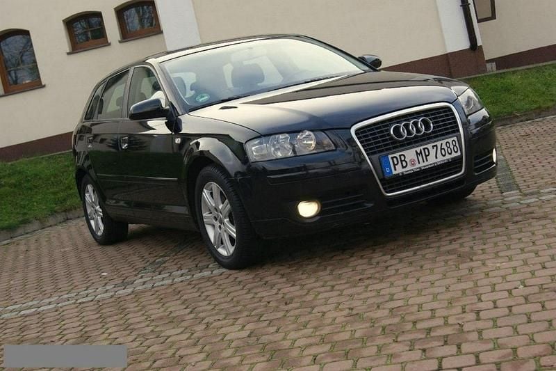 Czarny Używany 2004 Audi A3 Premium Hatchback | 18 900 zł - Obraz 1/4