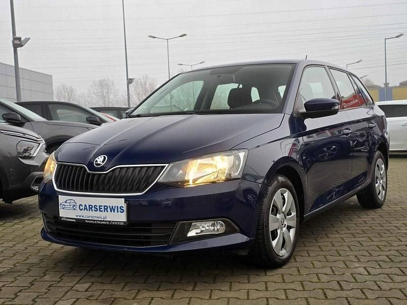 Niebieski ciemny Używany 2016 Skoda Fabia Kombi | 26 900 zł (Uczciwa cena) - Obraz 1/4