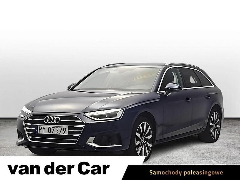 Niebieski Używany 2022 Audi A4 Advanced Kombi | 99 900 zł (Drogi) - Obraz 1/4