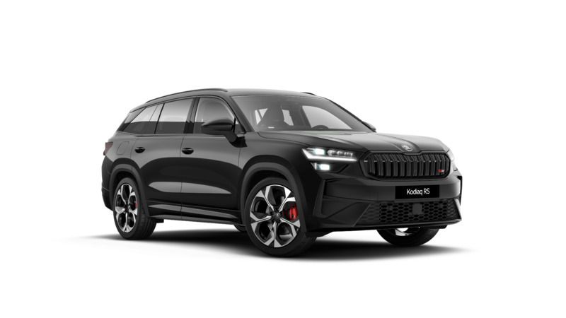 Czerń magic metalizowany Nowe 2025 Skoda Kodiaq RS SUV | 255 150 zł (Dobra cena) - Obraz 1/4