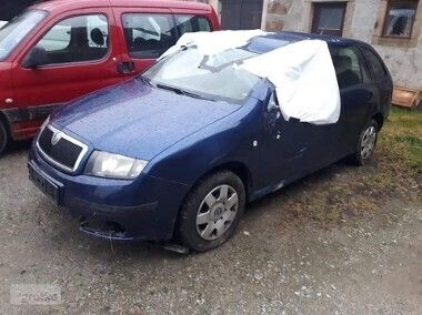Niebieski Używany 2007 Skoda Fabia Sedan/Limuzyna | 850 zł - Obraz 1/4