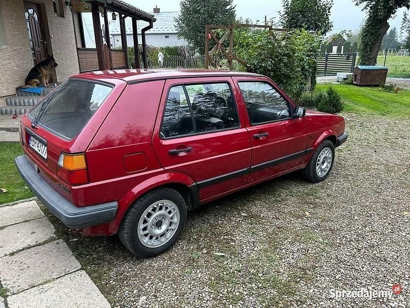 Używany VW Golf II 1991 Czerwony Hatchback