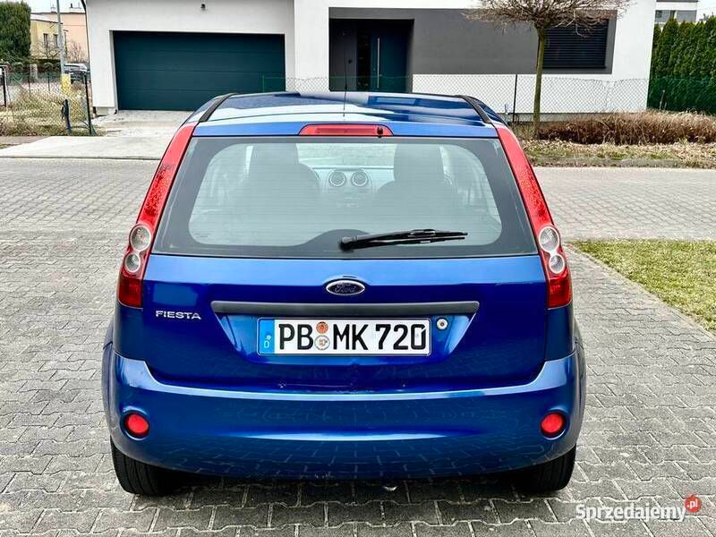 Niebieski Używany 2008 Ford Fiesta Hatchback | 4100 zł (Dobra cena) - Obraz 1/4