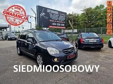 Czarny Używany 2008 Kia Carens Minivan | 14 490 zł - Obraz 1/4