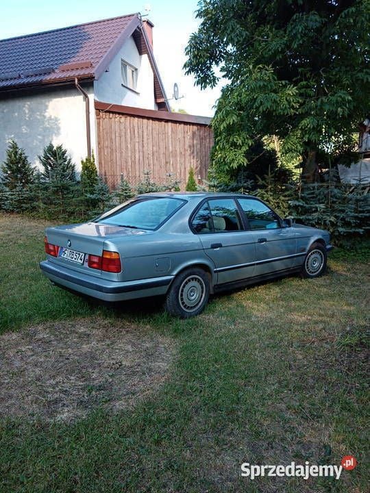 Srebrny Używany 1991 BMW 525 Sedan/Limuzyna | 45 000 zł - Obraz 1/4
