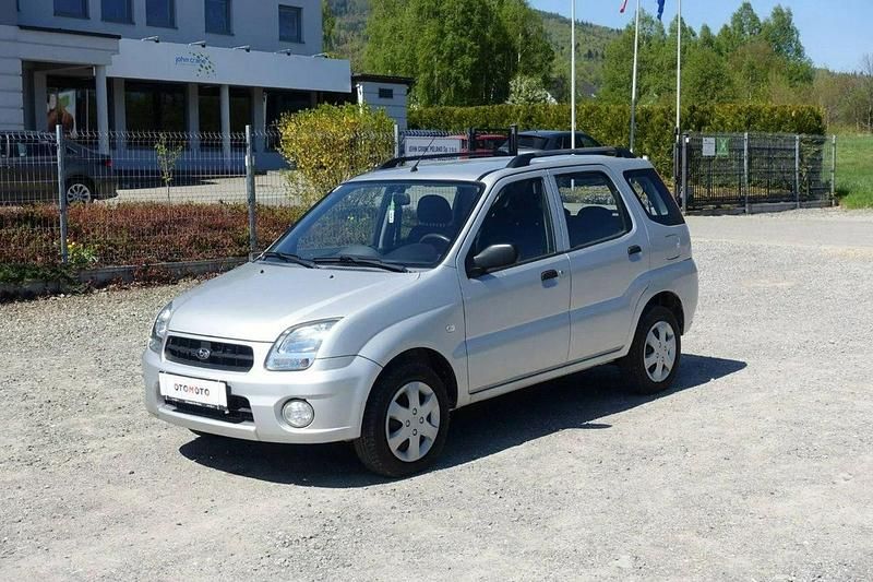 Srebrny (metalik) Używany 2005 Subaru Justy Hatchback | 10 800 zł - Obraz 1/4