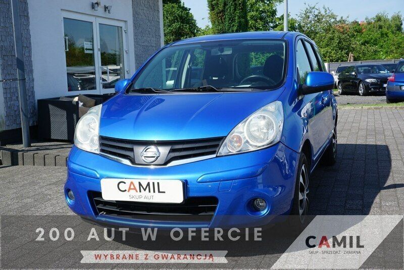 Niebieski Używany 2009 Nissan Note Minivan | 12 900 zł (Uczciwa cena) - Obraz 1/3