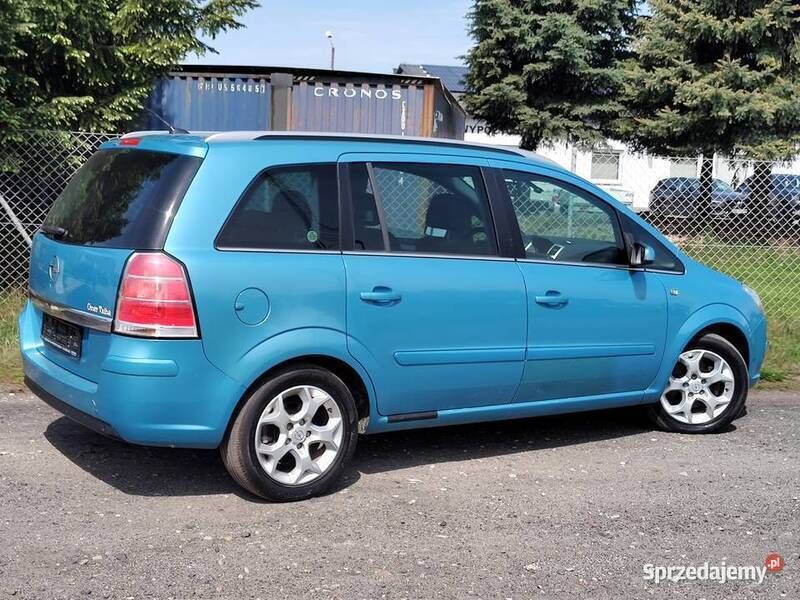 Używany Opel Zafira 140 KM (102 kW) 2006 Niebieski Minivan