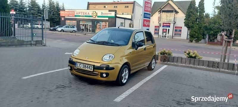 Złoty Używany 1999 Chevrolet Matiz Hatchback | 3500 zł (Dość drogi) - Obraz 1/3