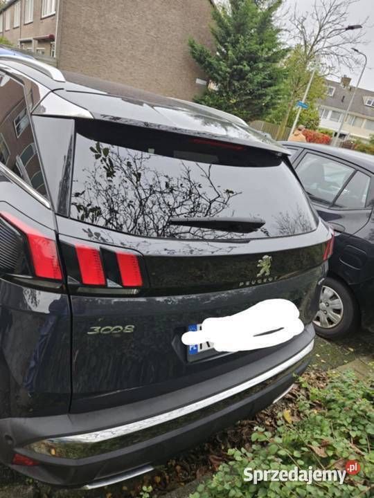 Czarny Używany 2018 Peugeot 3008 GT SUV | 85 000 zł - Obraz 1/4