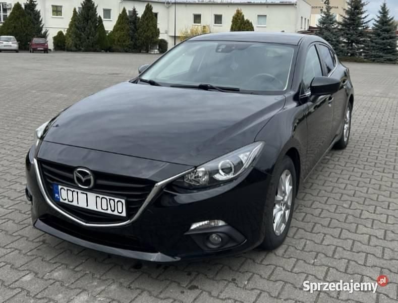 Czarny Używany 2016 Mazda 3 Hatchback | 47 900 zł - Obraz 1/4