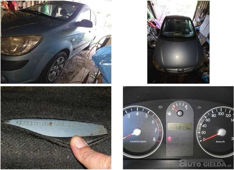 Używany Hyundai Getz 2007 Niebieski Hatchback