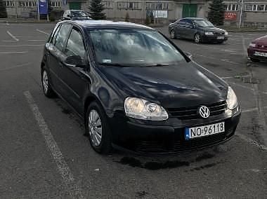 Czarny Używany 2008 VW Golf V Hatchback | 9900 zł (Dobra cena) - Obraz 1/4