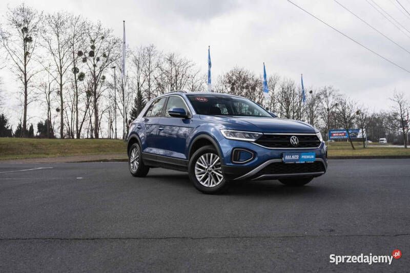 Niebieski Używany 2022 VW T-Roc SUV | 94 999 zł (Dobra cena) - Obraz 1/4