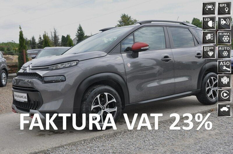 Grafitowy (metalik, perła) Używany 2023 Citroën C3 Aircross SUV | 59 800 zł (Uczciwa cena) - Obraz 1/4