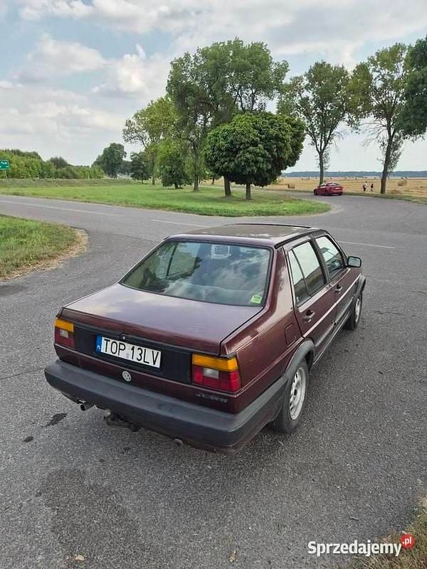 Bordowy Używany 1991 VW Jetta Sedan/Limuzyna | 4500 zł - Obraz 1/4