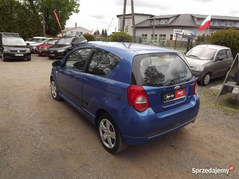 Używany Chevrolet Aveo 2009 Niebieski Hatchback