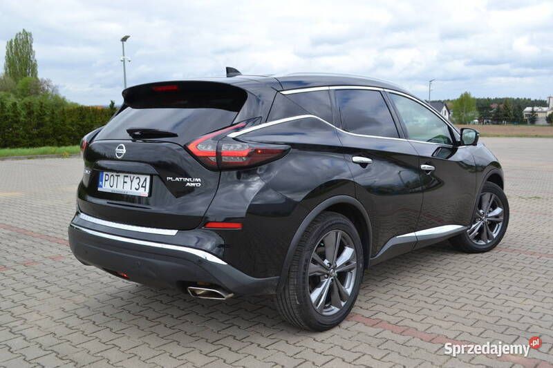 Czarny Używany 2021 Nissan Murano Platinum SUV | 119 990 zł - Obraz 1/4