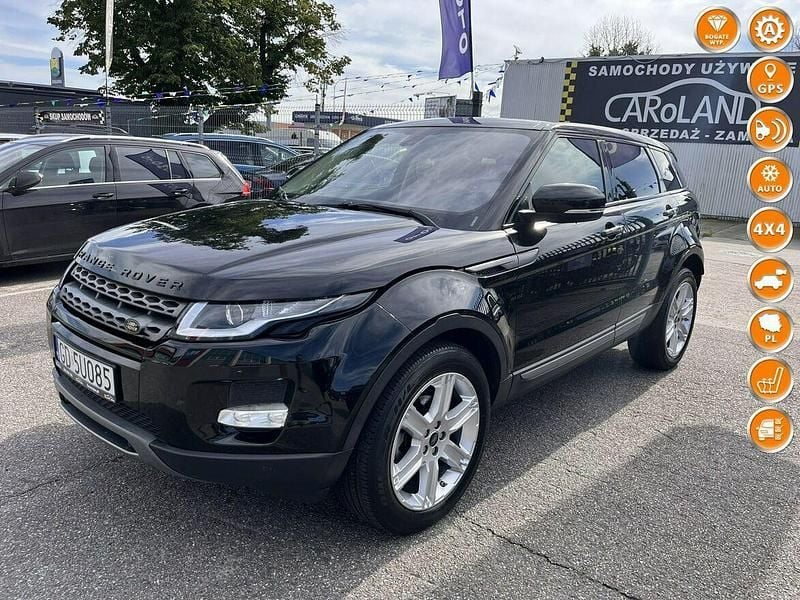 Czarny Używany 2013 Land Rover Range Rover evoque SUV | 49 999 zł (Dobra cena) - Obraz 1/4