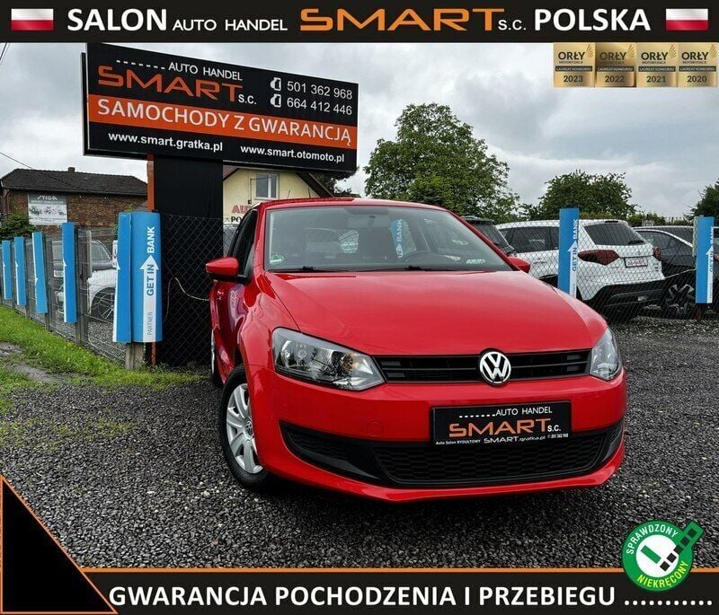 Czerwony Używany 2014 VW Polo Hatchback | 29 900 zł (Dość drogi) - Obraz 1/4