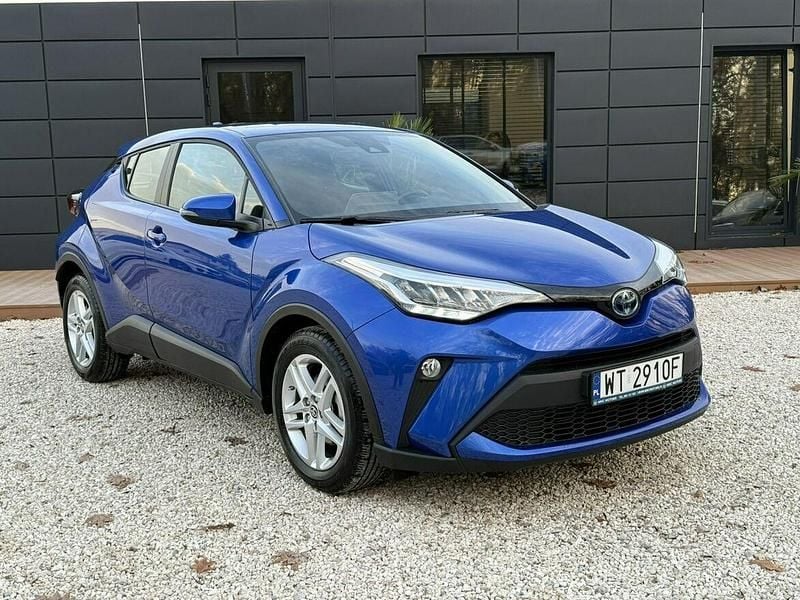 Niebieski Używany 2022 Toyota C-HR Comfort SUV | 96 800 zł (Super Cena) - Obraz 1/3