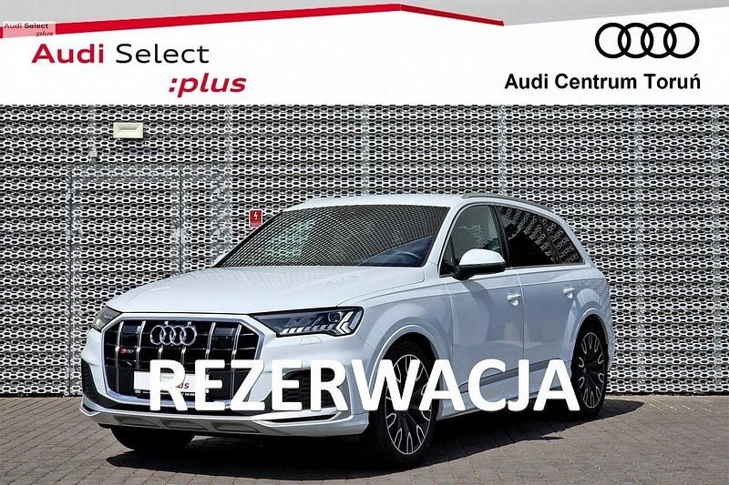 Biały (metalik) Używany 2020 Audi SQ7 SUV | 533 900 zł - Obraz 1/1