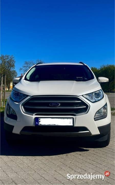 Biały Używany 2019 Ford Ecosport SUV | 47 900 zł (Uczciwa cena) - Obraz 1/4