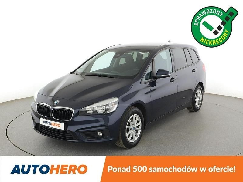Czerwony ciemny Używany 2016 BMW 218 Minivan | 55 500 zł (Uczciwa cena) - Obraz 1/3