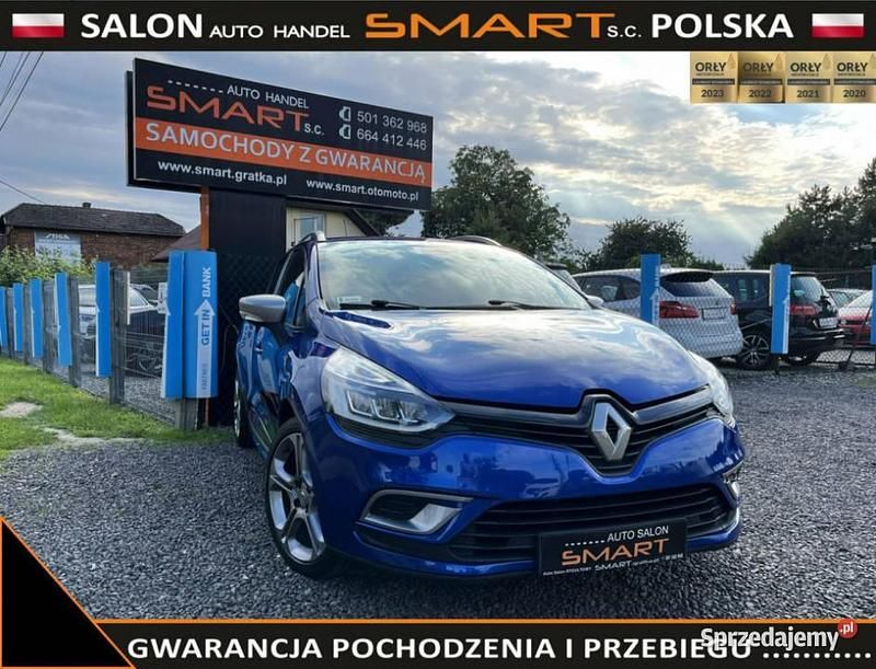 Srebrny Używany 2017 Renault Clio IV Hatchback | 29 900 zł (Uczciwa cena) - Obraz 1/4