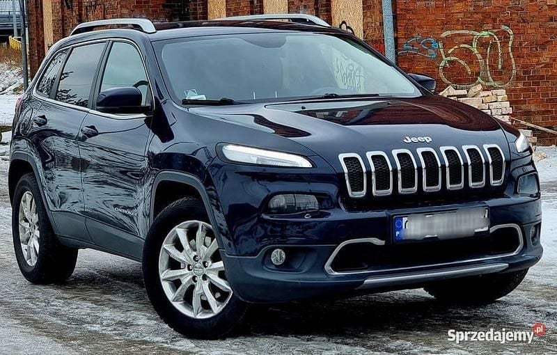 Używany Jeep Cherokee Limited 2014 Granatowy SUV