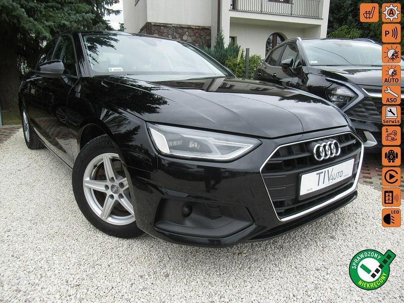 Czarny (metalik) Używany 2020 Audi A4 Sedan/Limuzyna | 69 830 zł (Super Cena) - Obraz 1/4