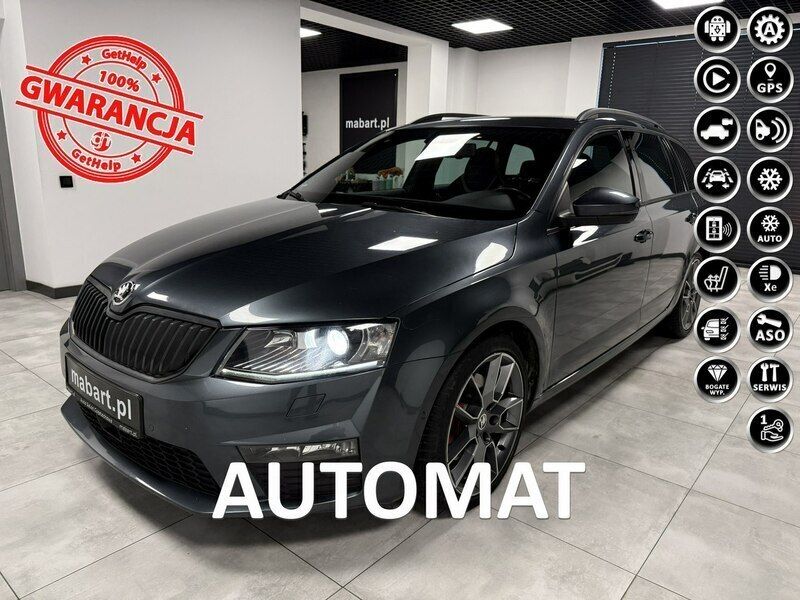 Szary Używany 2016 Skoda Octavia Kombi | 68 100 zł (Dość drogi) - Obraz 1/4