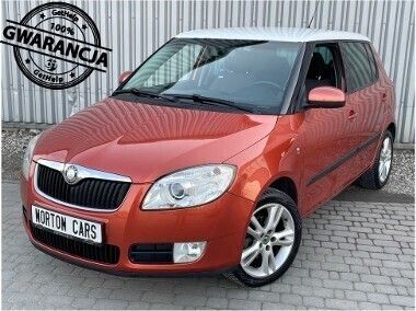 Pomarańczowy Używany 2008 Skoda Fabia Hatchback | 16 900 zł - Obraz 1/4