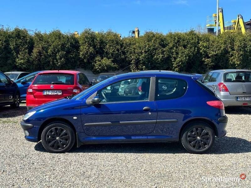 Granatowy Używany 2001 Peugeot 206 Hatchback | 3590 zł (Uczciwa cena) - Obraz 1/4