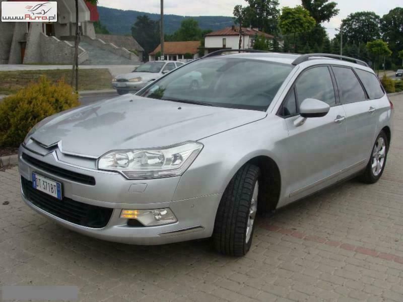 Srebrny (metalik) Używany 2009 Citroën C5 Sedan/Limuzyna | 27 200 zł (Drogi) - Obraz 1/4